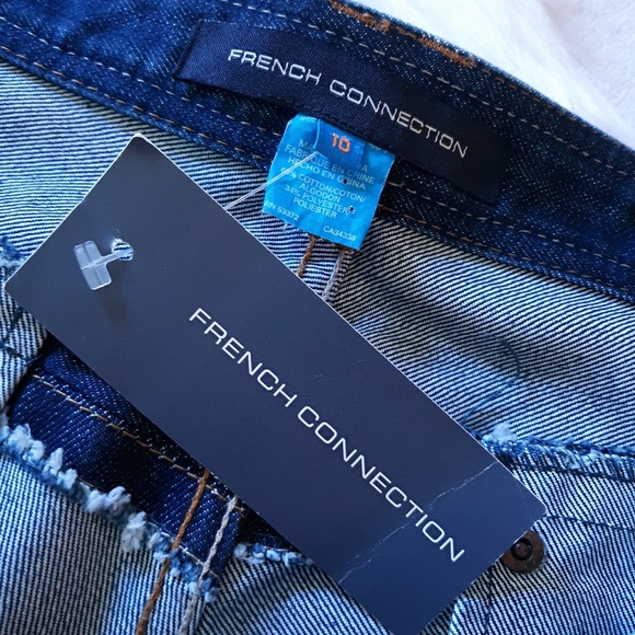 NWD French Connection Western Blue Jeans - Picture 4 of 8